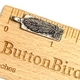 Feather, Pewter Pendant from Green Girl Studios 1-1/8" #G-409