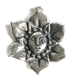 Flower Fairy Pewter Pendant from Green Girl Studios 1" #G-239