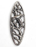 Filigree Bird from Green Girl Studios Pewter  1.5" #G-491