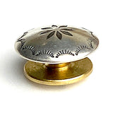 STERLING Screw-Back Galisteo Starflower 1/2" Concho  #SW-409