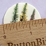 Deeper Sale, Foxglove Large Porcelain Button, 1-1/2" Handmade London Ceramic
