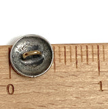 STERLING Simple Star 1/2" Southwest Button, Shank Back, #SW-417