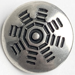 STERLING Southwest Echo 1/2" Button, Shank Back, #SW-418