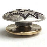 STERLING Southwest Cross 1/2" Button, SCREW Back, #SW-419