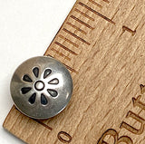 STERLING Baby Daisy 1/2" Southwest SCREW Back, #SW-420