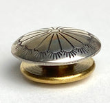 STERLING Small Southwest Sunflower Screw-Back 1/2" #SW-422