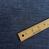 Indigo Sleet Melange, Vintage Midnight Dark Blue/Black Kimono Silk From Japan By the Yard  #332