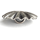 Southwest Repousse Button Nickel Silver Shank Back 3/4"  # WN204