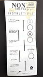 Card of 6 Eclectic NONY Button Covers 1" to 1.25" Possibly Vintage #MV-60