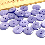 Pack of 24 Faux MOP Shell 2-Hole Buttons, Purple 9/16" / 14mm  #SK-1923