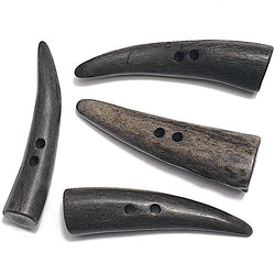 SALE Dark Brown Natural Antler Toggle 2.25" to 2.5" # SW-205