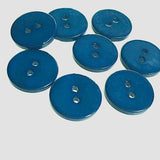 5/8" Navy Blue River Shell 2-hole Button, Pack of Buttons,  #1778-A