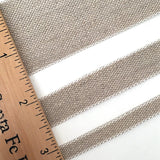 Linen Ribbon, Natural Flax, 4 widths, by the Yard