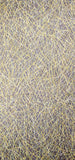 Threads on Gray Vintage Kimono Silk Satin from Japan, Small Pieces 6.5" x 14"  #4581