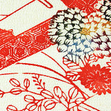 Last Piece, Love Letter from Japan, Bingata Kimono Silk Chirimen Crepe 14" x 62"  #4190