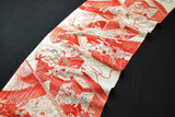 Last Piece, Love Letter from Japan, Bingata Kimono Silk Chirimen Crepe 14" x 62"  #4190