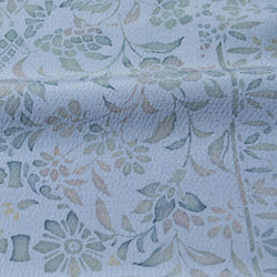 Last Pieces, Bali Crepe Vintage Japanese Kimono Silk 7" x 14"   #4582