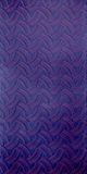 Last of This, Red Dots and Indigo Curves Vintage Kimono Silk Jacquard from Japan, 14" x 38" Piece,  #4471