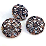 Copper Diamond-Flower Center 13/16"  #SWC-40