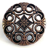 Copper Diamond-Flower Center 13/16"  #SWC-40