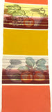 Wide Stripes Old Silk Meisen Kimono Fabric By the Yard from Japan, Portraits of Botanica, #424