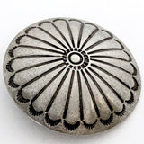 Re-Stocked: Southwest Sunflower 1.5" Shank Back Matte Finish Concho Button 1-1/2"  #SW-94
