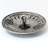 Desert Aster Large Shank-Back Nickel Silver Concho Button 1.25"   #SW-95
