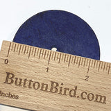 Re-Stocked, Navy Blue Extra Large Coconut Button "Rustica"  2-1/4" Scooped, 2-Hole, Brighter