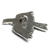Back in Stock, Hawk/Large Bird Soaring, Pewter Button, 2" from Green Girl Studios   #G-344
