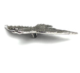 Back in Stock, Hawk/Large Bird Soaring, Pewter Button, 2" from Green Girl Studios   #G-344