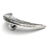 Re-Stocked at Lower Price, Crescent Moon Pewter Button from Green Girl Studios 1-1/4" #G325