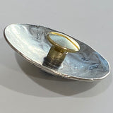 Star Blanket Oval with 'Turquoise' Screw Back Concho 1-1/4" x 1-1/8"  #SW-42
