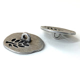 Lacy Tree Irregular Shape Peek Through Button 7/8"  #SWC-68
