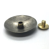 Mesa Sunflower 1.25" SCREW BACK Nickel Silver Concho #SW-60