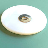 Cats in Blanket Pearl Shell Button 1-3/8"  #SC-1653 Kitten, Kitty, by Susan Clarke