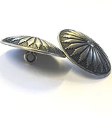 Re-Stocked STERLING Mesa Sunflower 1" Concho Button with Shank  #SW-235
