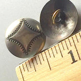 Four Corners Silver Concho Button 5/8" # WN13