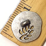 Lacy Tree Irregular Shape Peek Through Button 7/8"  #SWC-68