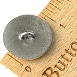 Southwest Deer Button, 7/8" Pewter, Made in USA.  #DN229