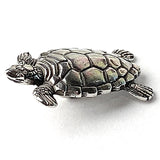 Turtle Button, Pewter, 1"  #DN273