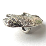 Buffalo Button, Pewter, 1"  #DN219