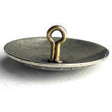 Zia Sun Symbol w. Barbed Wire 1" Concho Button Nickel Silver #SW-27