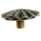 SNAP BACK Southwest Repousse 3/4" Nickel Silver Concho SNAPS (4 pieces total). #SW-220