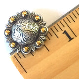 SALE Telluride Pico Berry Screw back Concho 3/4"  #CC-103