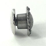 Silver 'Cheyenne' Concho, 7/16" Tiny Screw Back  #CC-106
