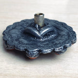 Coral Flower 1.5" Screw-Back  1-1/2" Concho   #SV737
