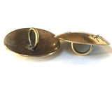 5/8" Brass Southwest Ten Sunrises Concho Western Button   # WN43B