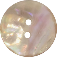 Re-Stocked, Golden Beige Rainbow Natural Abalone 7/8" MOP Shell Buttons 23mm Pack of 4  #KB-930