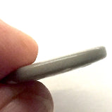 Gray /White Dots or Plain Gray Plastic Button 9/16" or 11/16"