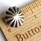 Nickel Silver Repousse Button 3/4"  # WN204